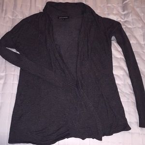 Express stretchy cardigan in charcoal